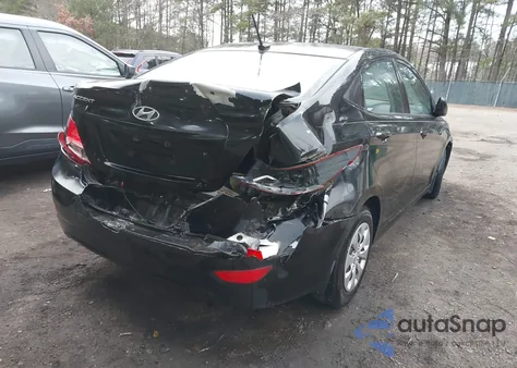 2017 Hyundai Accent Se z USA, uszkodzony, nr VIN KMHCT4AE5HU264885